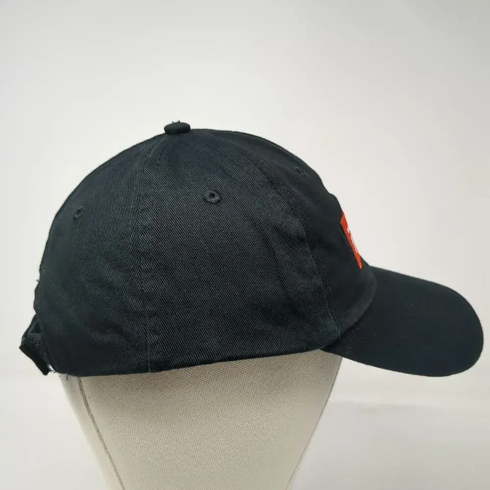 Ryobi Baseball Cap Black One Size Home Depot Embroidered Logo Strapback Hat Work
